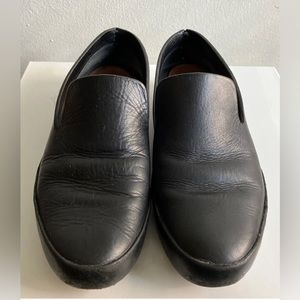 Feit loafers / Moccasins 39/9 Black Leather . Comfy